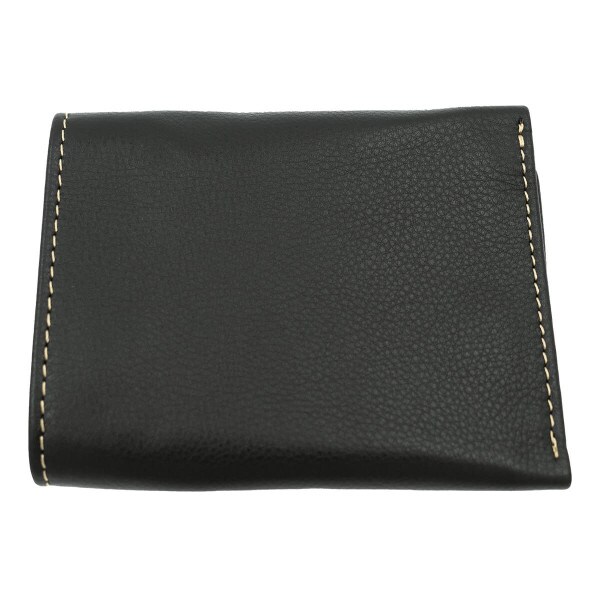 U-State Leather Tri-Fold Wallet Black